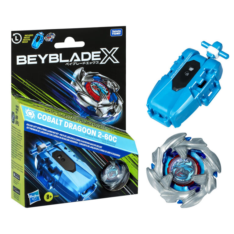 Hasbro - BEYBLADE - BBX GEN 4 DLX LAUNCHER AND TOP