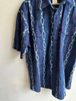 Vintage Men’s Blue Western Wrangler Shirt | Size Large