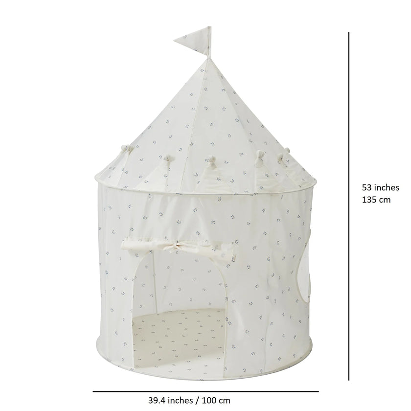 Recycled Fabric Play Tent Castle | Misty Pink | 3 Sprouts