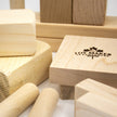 Toy Maker of Lunenburg - Wood Building Blocks Set for Kids – 40 Pieces - Made In Canada - High Quality