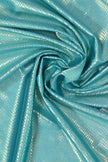 Foil Snake Print Spandex Fabric: Purple, Pink & Turquoise Metallic 4-Way Stretch