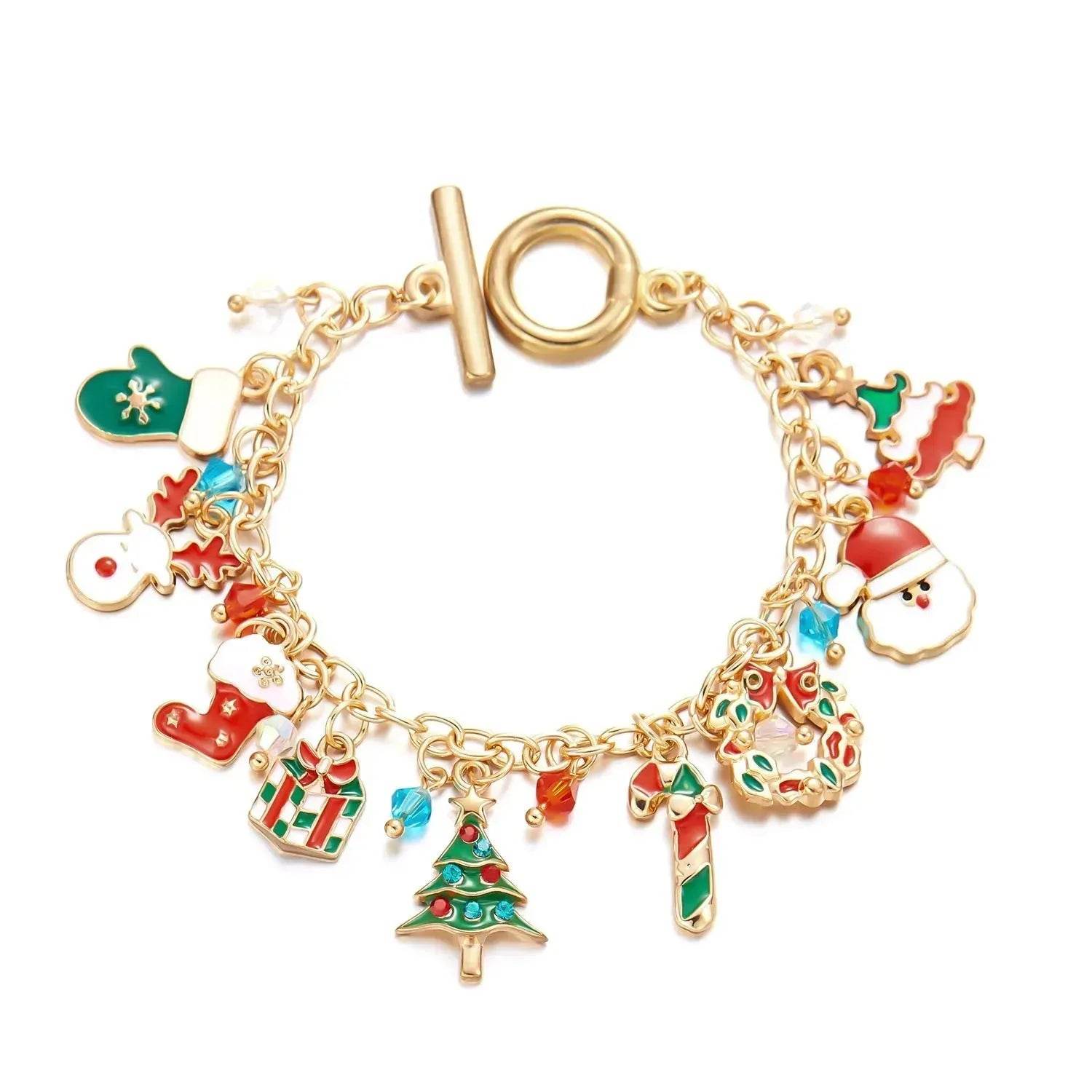 Christmas advent charm bracelet Nutcracker Charm Bracelet