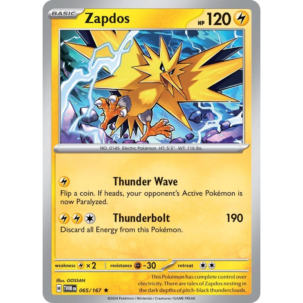 Zapdos (065/167) (TWM)
