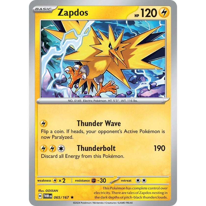 Zapdos (065/167) (TWM)