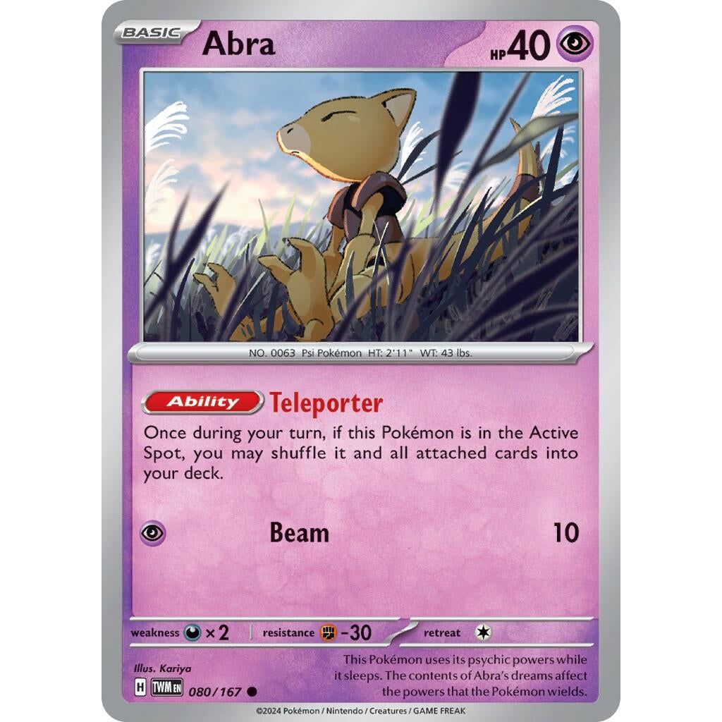 Abra (080/167) (TWM)