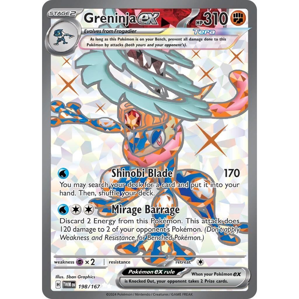 Greninja ex (198/167) (TWM)