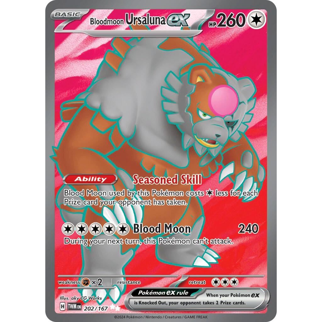 Bloodmoon Ursaluna ex (202/167) (TWM)