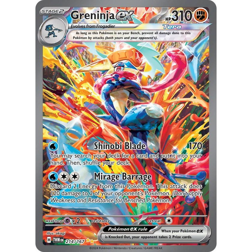 Greninja ex (214/167) (TWM)