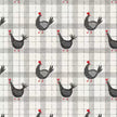 Hen House - Cream Chicken Plaid - 55250102-01