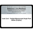 Code Card - Twilight Masquerade Single Pack Blister [Pupitar] (TWM)