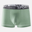 Men's Underwear Mid Waist Mesh Ice Silk Mesh SPORT Boxer Brief
