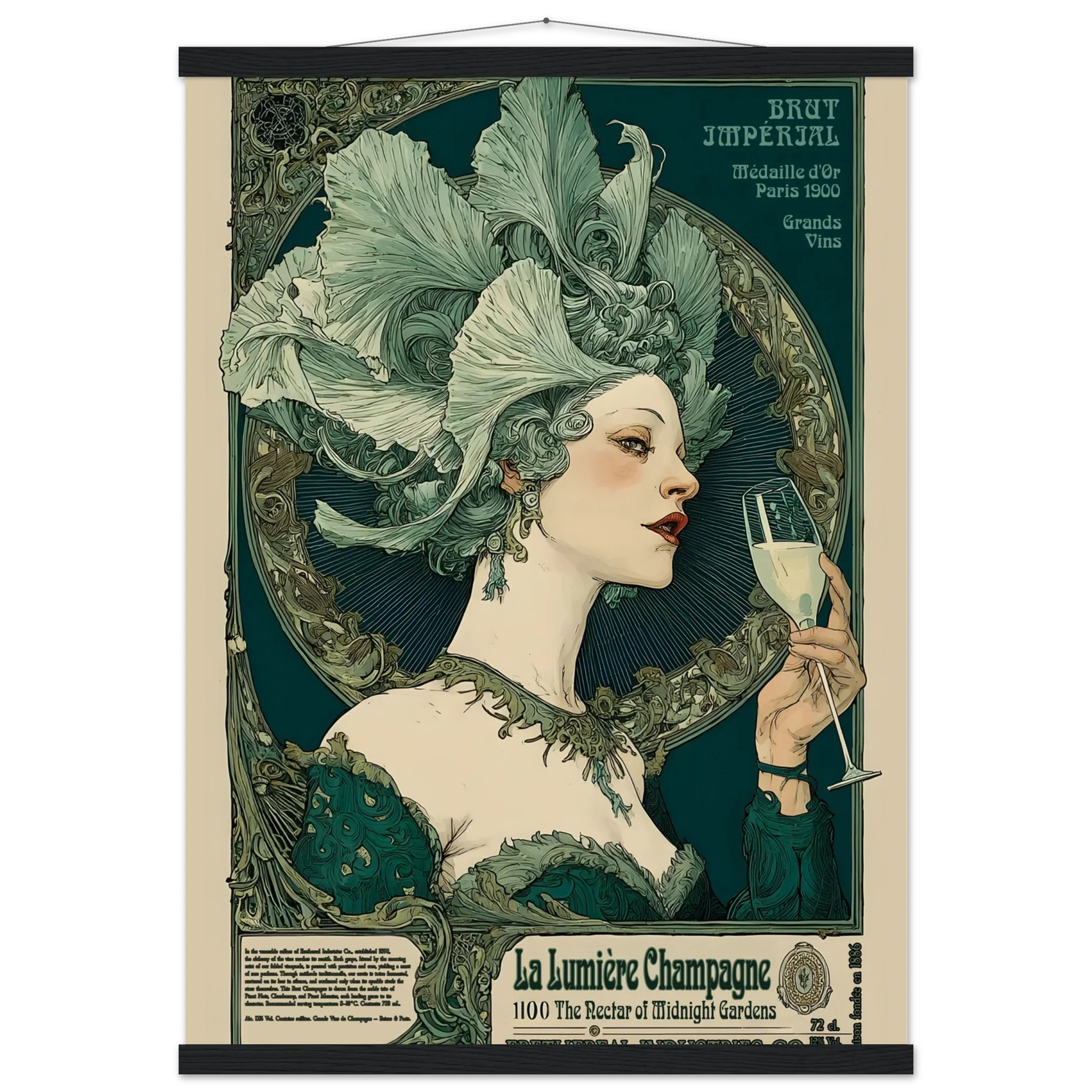 La Lumière Champagne - Poster & Framed Print