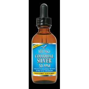 Natural Path Silver Wings - Colloidal Silver 50 PPM dropper (120ml)