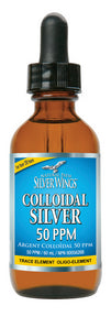 Natural Path Silver Wings - Colloidal Silver 50 PPM dropper (59ml)