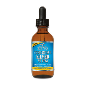 Natural Path Silver Wings - Colloidal Silver 50 PPM dropper (240ml)