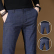 Fashion High Quality Men Spring Autumn Slim fit straight Trouser