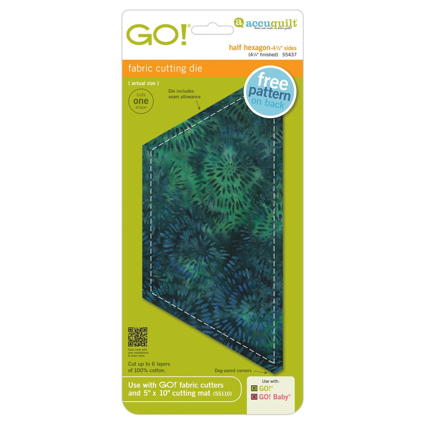 GO! Half Hexagon-4 1/2
