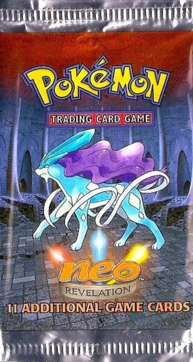 Pokémon TCG - Neo - Unlimted Neo Revelation (Suicune) - Booster Pack (20.86g)