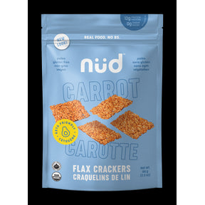 Nud Fud - Carrot Flax Cracker (66g)