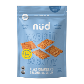 Nud Fud - Carrot Flax Cracker (66g)