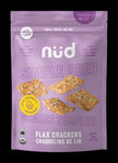 Nud Fud - Simple Seed Flax Crackers (66g)