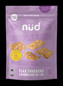 Nud Fud - Simple Seed Flax Crackers (66g)