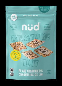 Nud Fud - Everything Flax Crackers (66g)