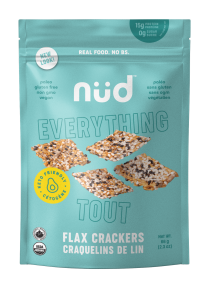 Nud Fud - Everything Flax Crackers (66g)