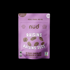 Nud Fud - Chocolate Covered Raisins (120g)