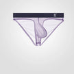Underwear Men's Briefs Transparent Ice Silk Sexy Full Transparent Trendy Men's Personality Narrow Crotch Low Waist New