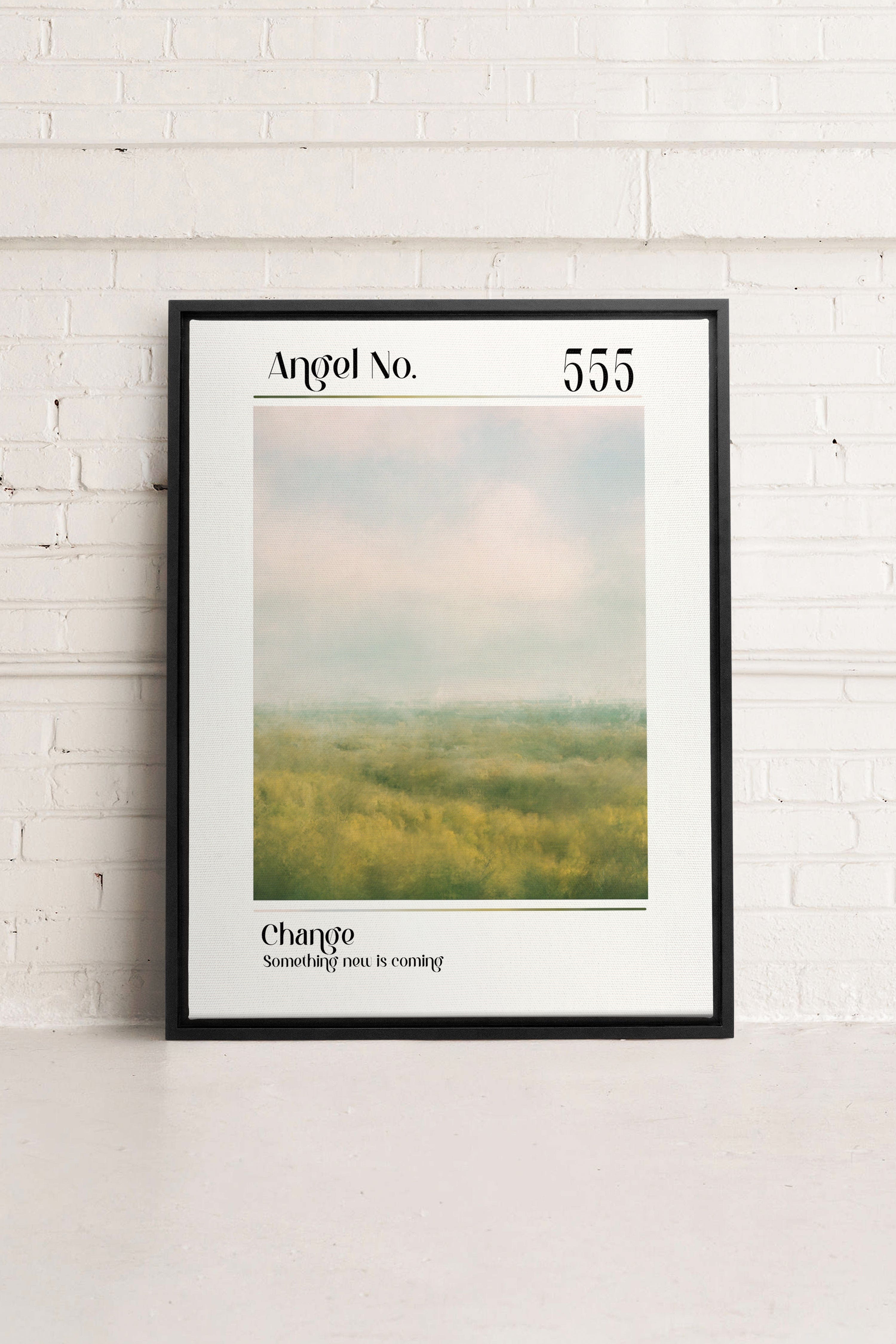 Change, Oeuvre sur toile étirée
