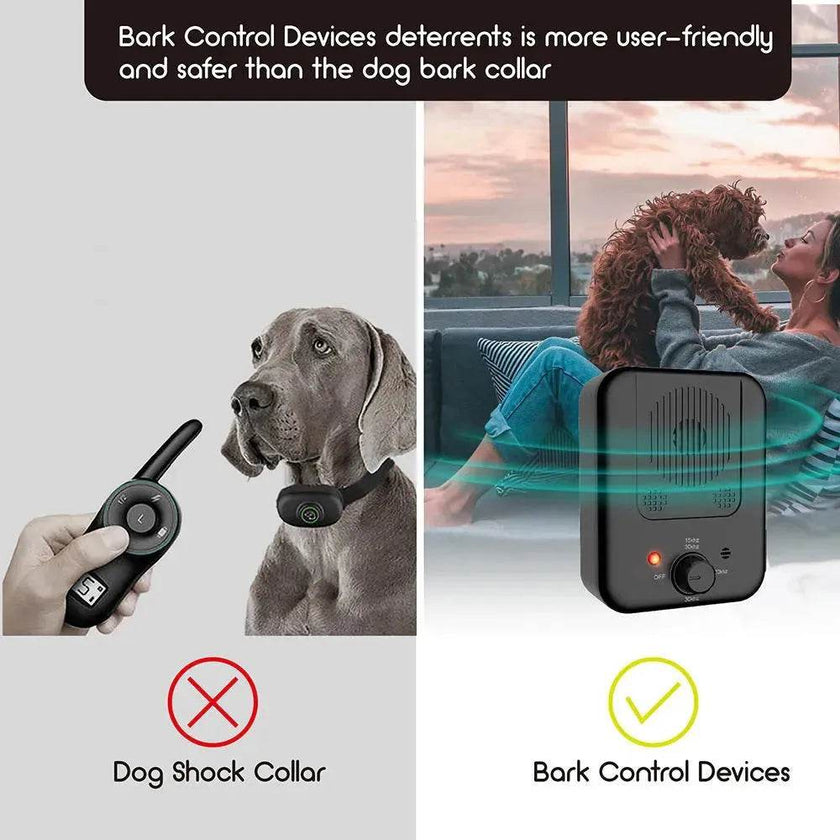 Dog Ultrasonic Anti Barking Control Device Deterrent Training Device set