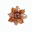 Glitter Artifical Christmas Flowers Christmas Tree Decorations For Home Fake Flowers Xmas Ornaments New Year Decor