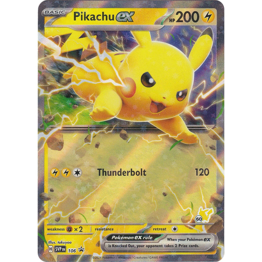 Pikachu ex (Pikachu 60) (106) (BA24)