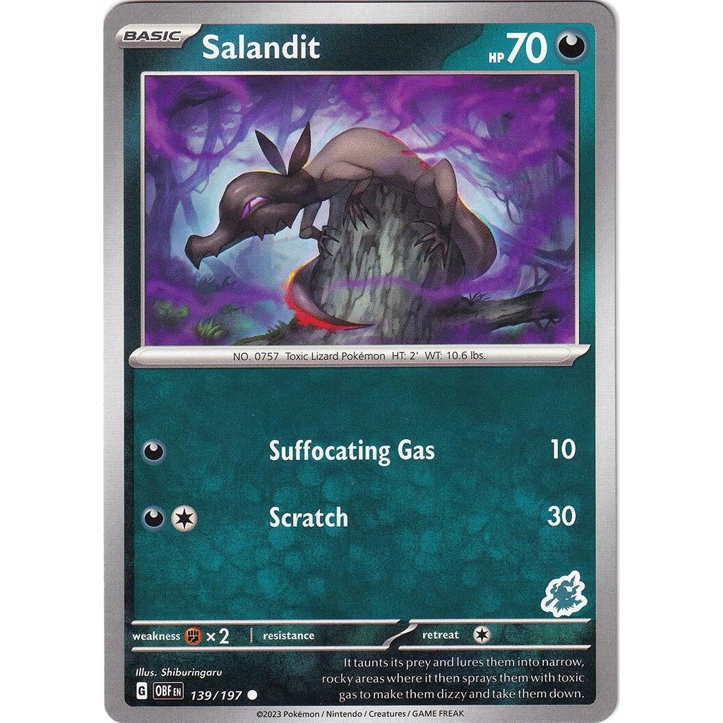 Salandit - Darkrai Deck (139/197) (BA24)