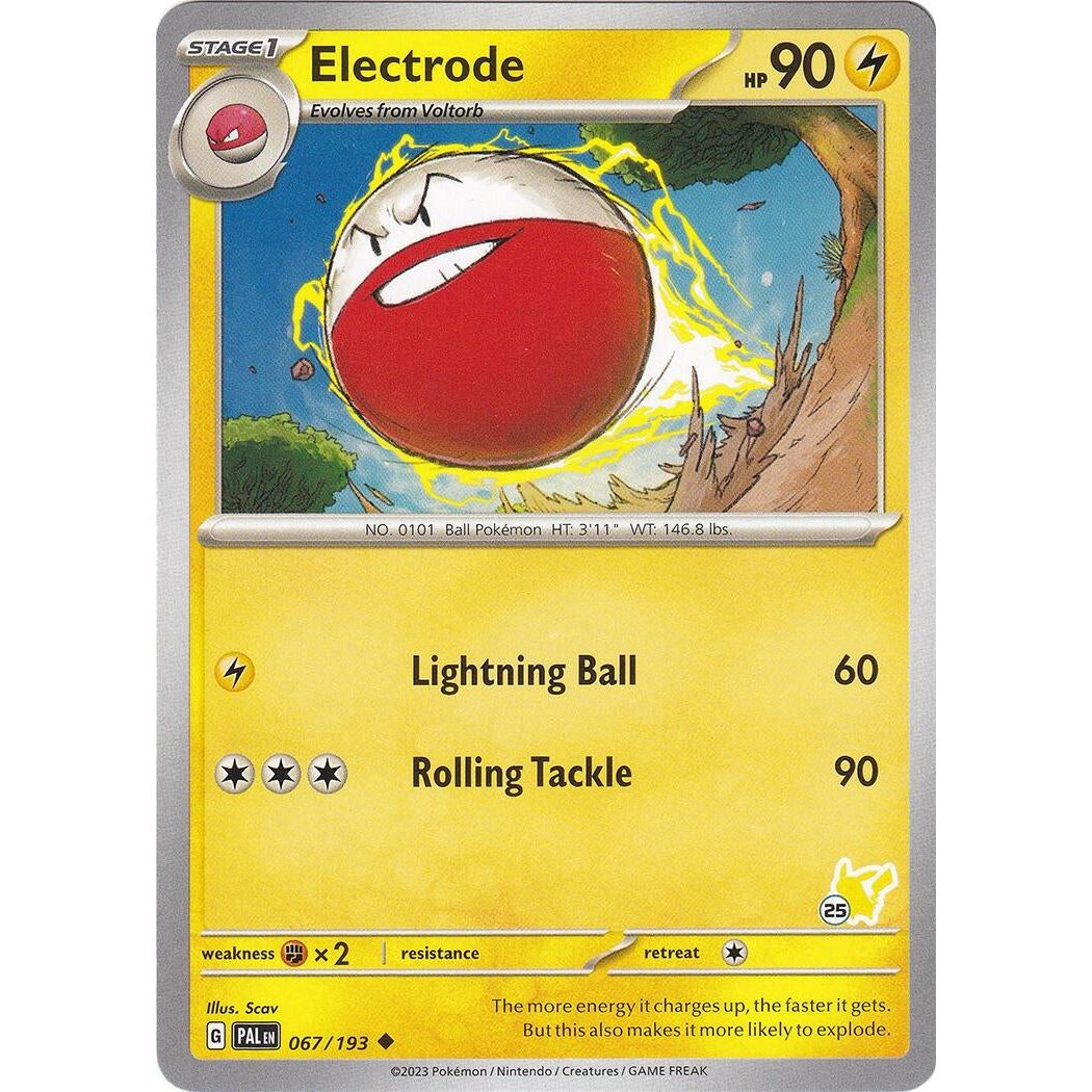 Electrode - Pikachu 25 (067/193) (BA24)