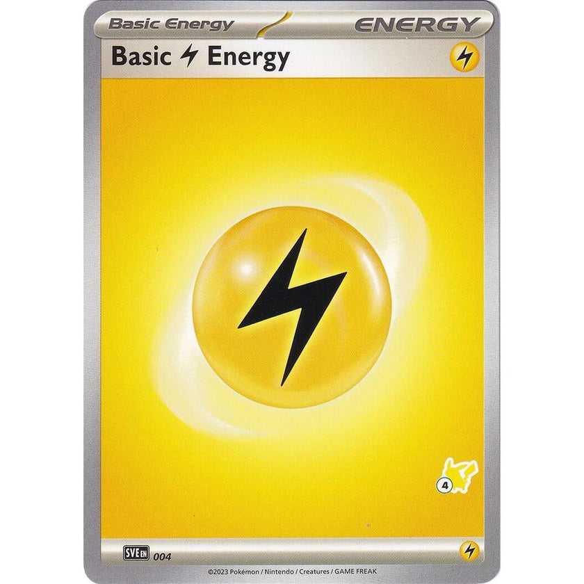 Basic Lightning Energy - Pikachu 4 (004) (BA24)