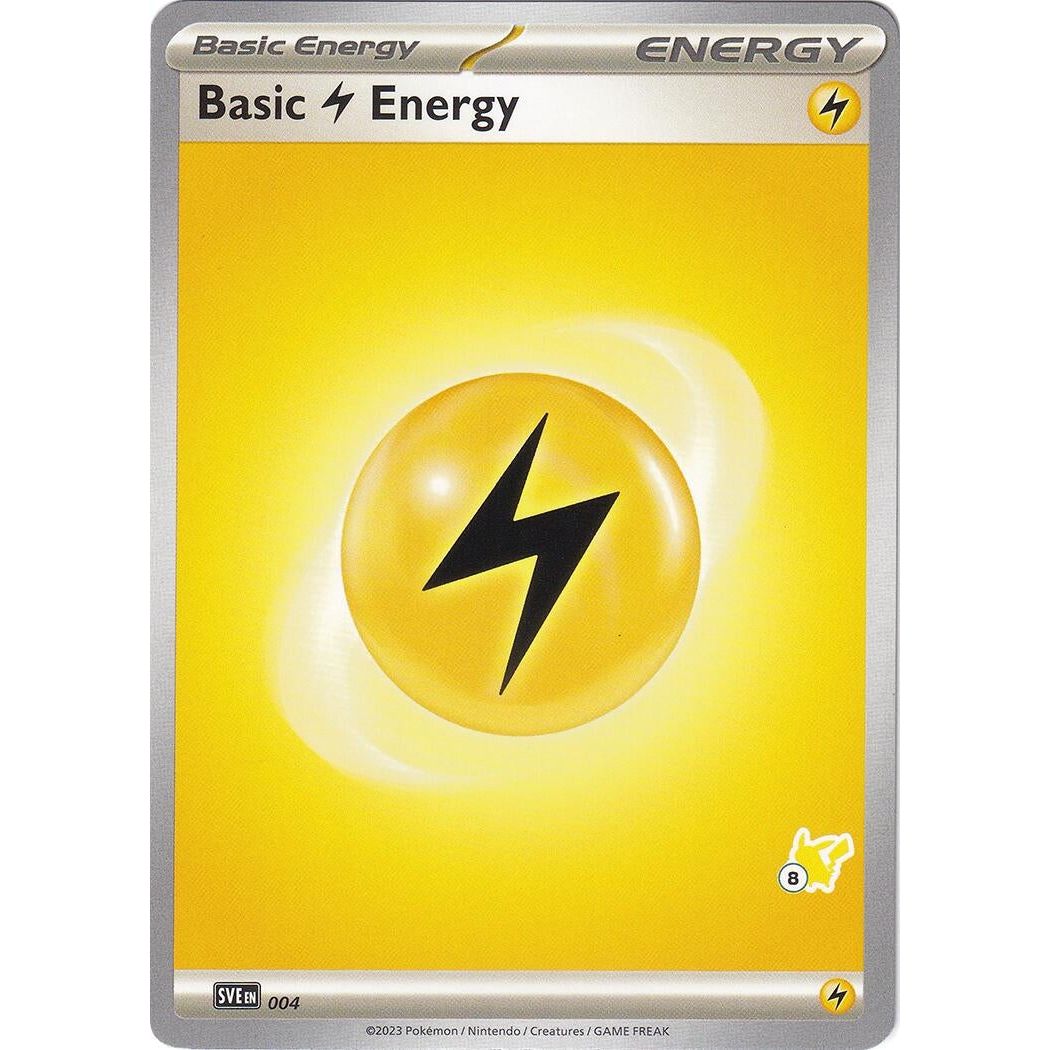 Basic Lightning Energy - Pikachu 8 (004) (BA24)