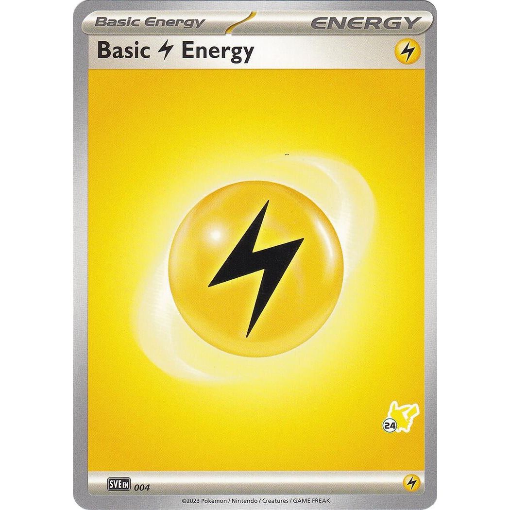 Basic Lightning Energy - Pikachu 24 (004) (BA24)