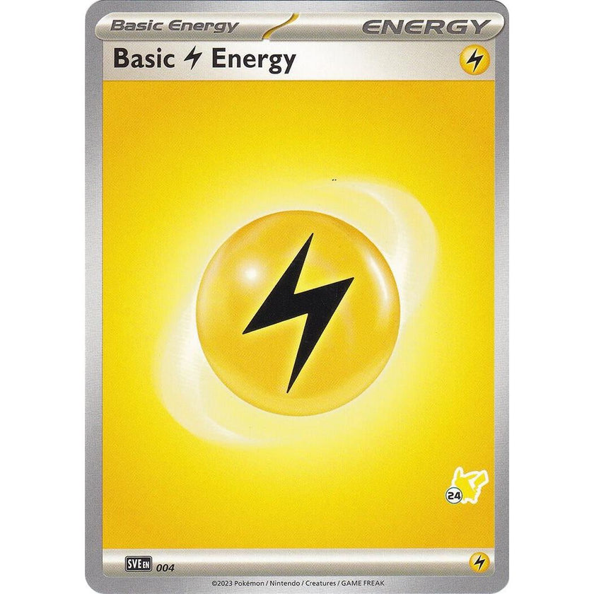 Basic Lightning Energy - Pikachu 24 (004) (BA24)