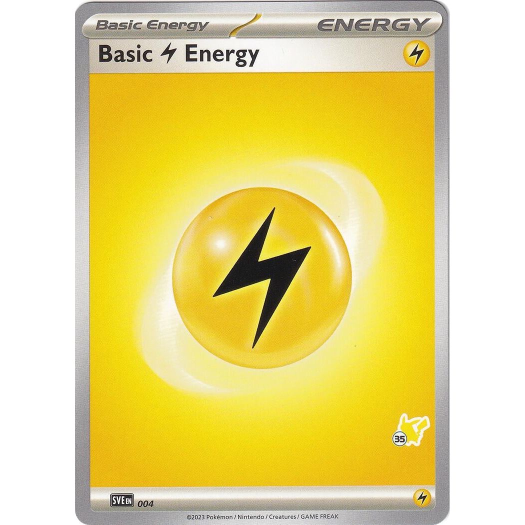 Basic Lightning Energy - Pikachu 35 (004) (BA24)