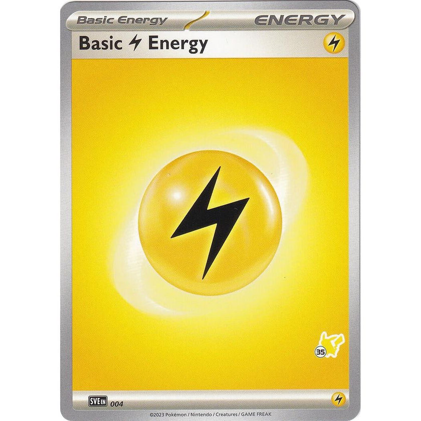 Basic Lightning Energy - Pikachu 35 (004) (BA24)