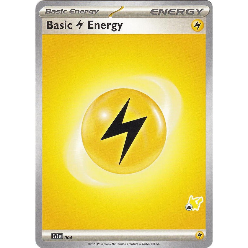 Basic Lightning Energy - Pikachu 39 (004) (BA24)