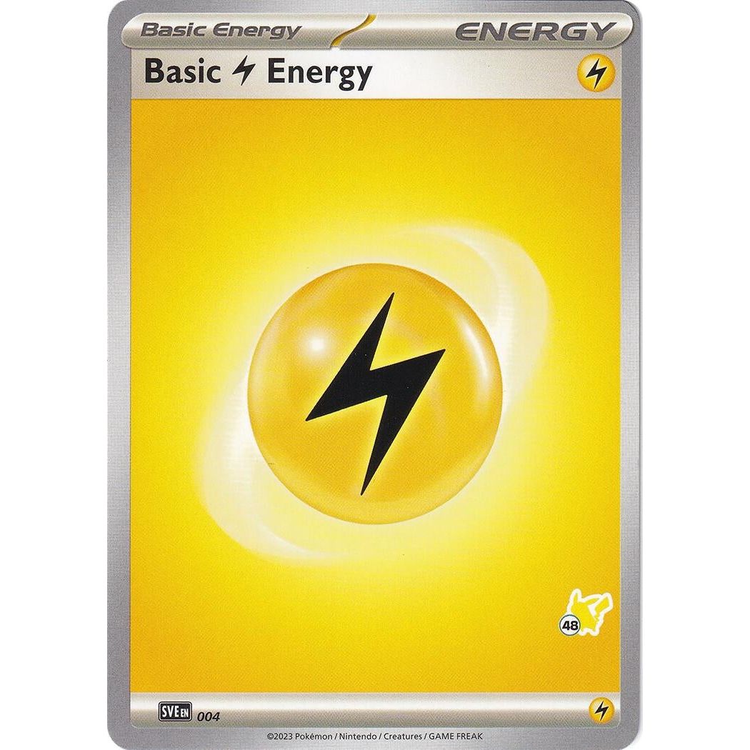 Basic Lightning Energy - Pikachu 48 (004) (BA24)