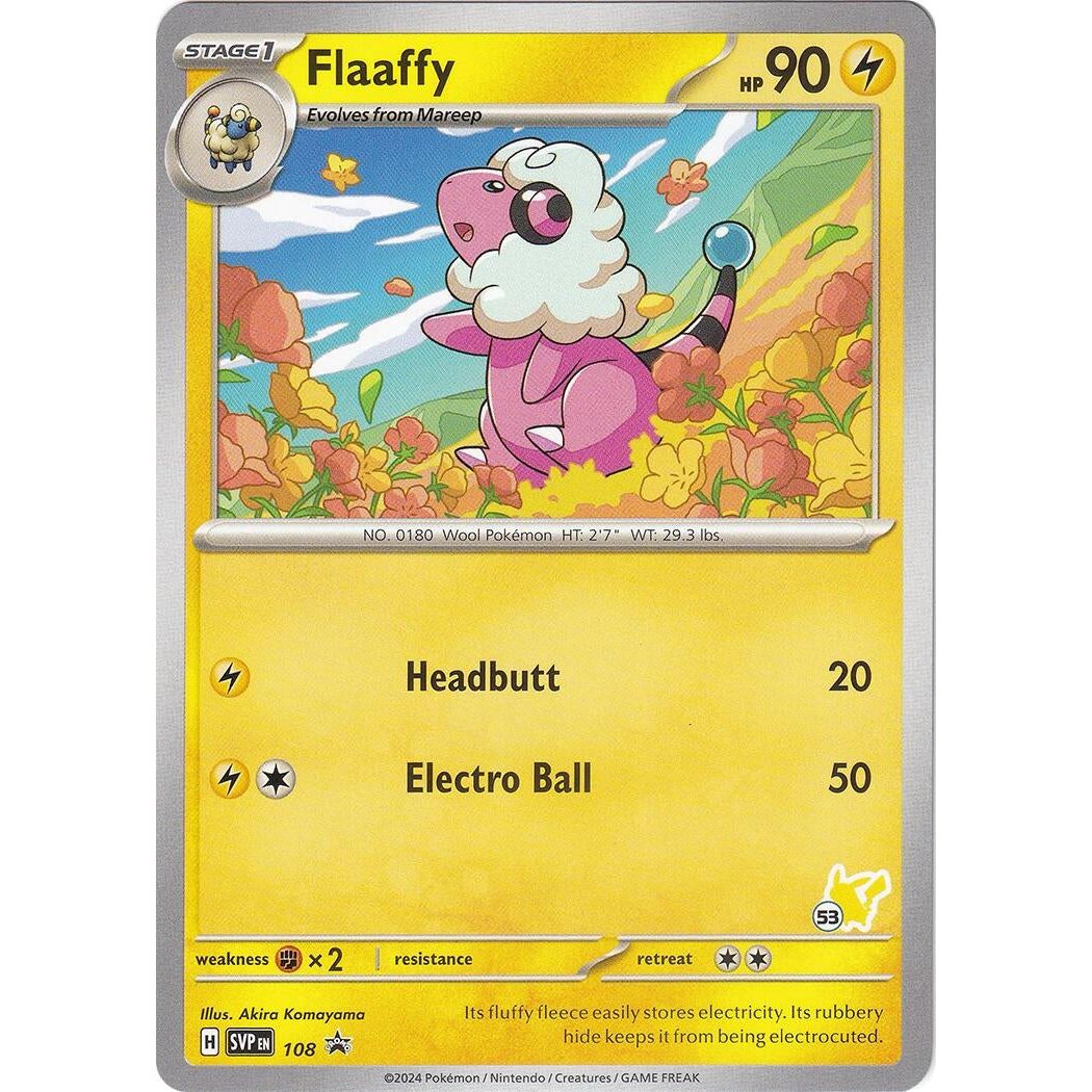 Flaaffy - Pikachu 53 (108) (BA24)