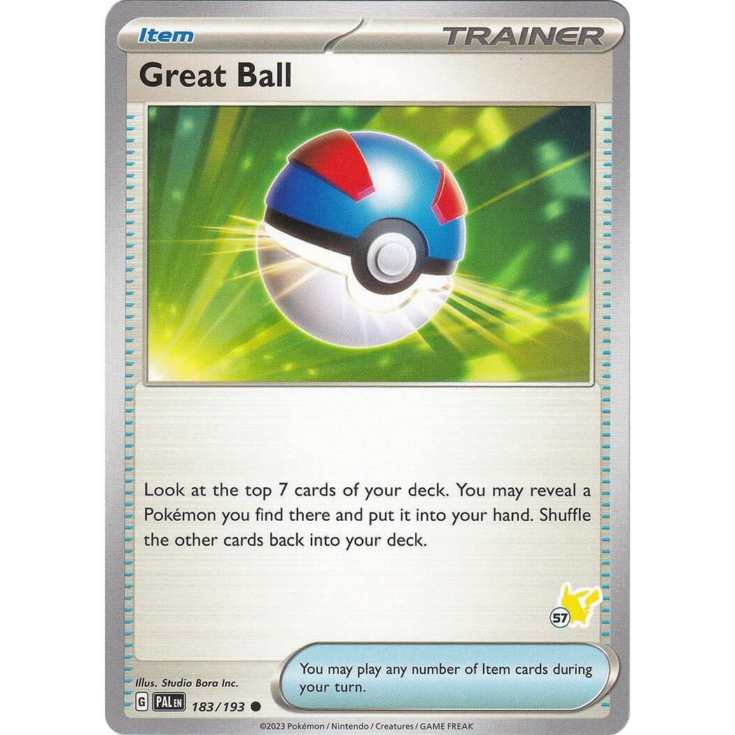 Great Ball - Pikachu 57 (183/193) (BA24)