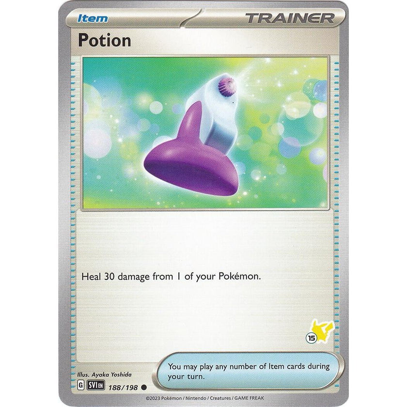 Potion - Pikachu 15 (188/192) (BA24)