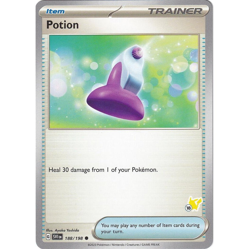 Potion - Pikachu 18 (188/192) (BA24)