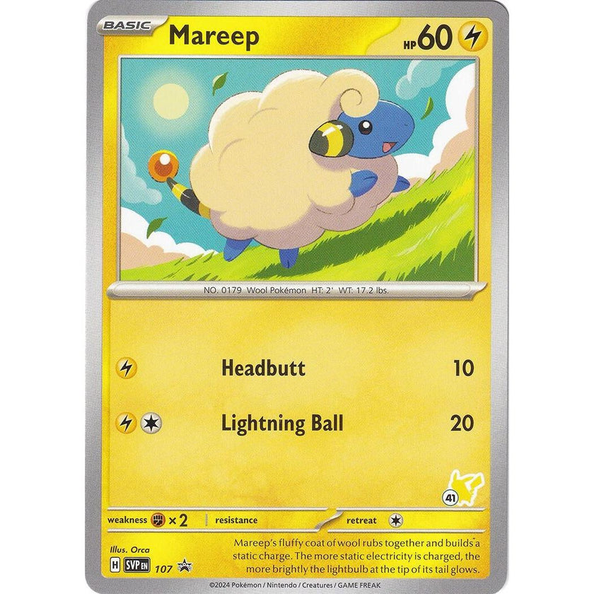 Mareep - Pikachu 41 (107) (BA24)