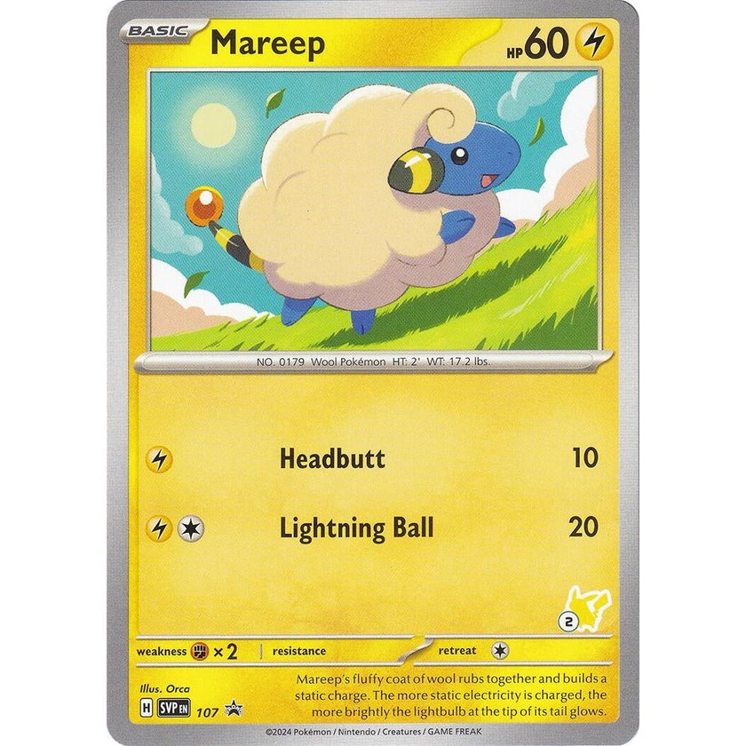 Mareep - Pikachu 2 (107) (BA24)
